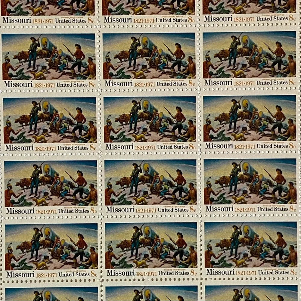 Missouri Stamps 1821 - 1971 US SCOTT 1426 Full Sheet Of 50 8 Cent MNH Vintage